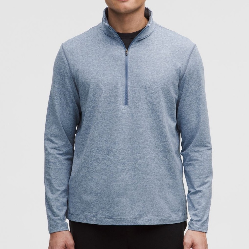 Lululemon Men's Blue Half Zip